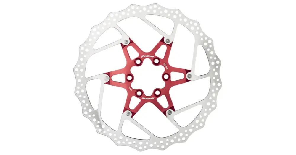 Brzdový kotouč 180 mm, 6 děr, Reverse Alloy/Steel, Red Víkendová Akce