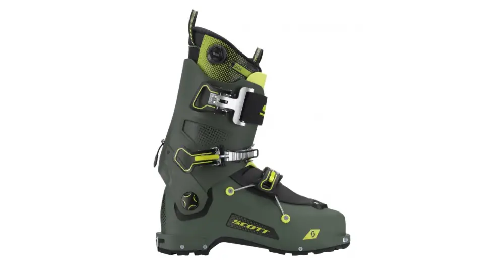 Autentický SCOTT Freeguide Carbon Military Green/Yellow