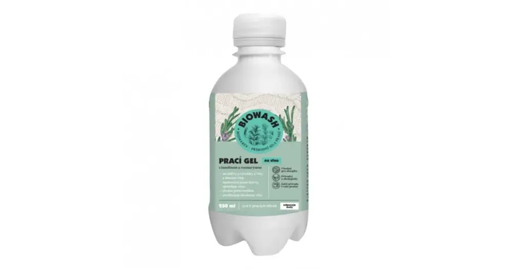 Jen Po Omezenou Doba BioWash Prací gel rozmarýn/lanolín na vlnu 250ml