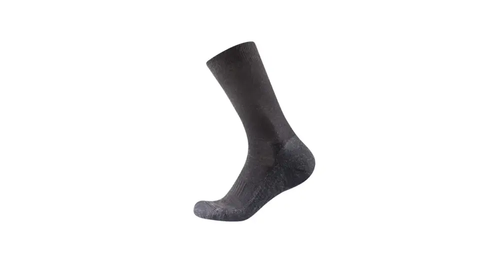 Akční Nabídka Středně teplé vlněné ponožky Devold Multi Medium Black