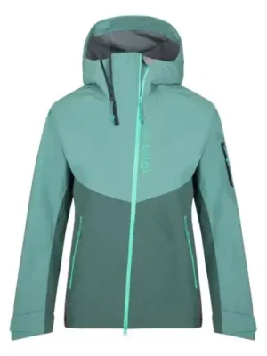 Sezónní Sleva Dámská outdoorová bunda Kilpi METRIX-W Tmavě Zelená