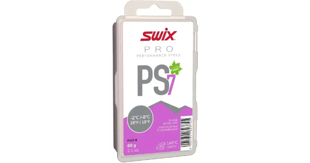 Vosk SWIX PS07-6 Pure speed 60g -2/-8°C Odeslání Ihned