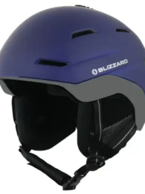 Helma BLIZZARD Bormio ski helmet, blue matt/anthracite metallic matt Top Prodej