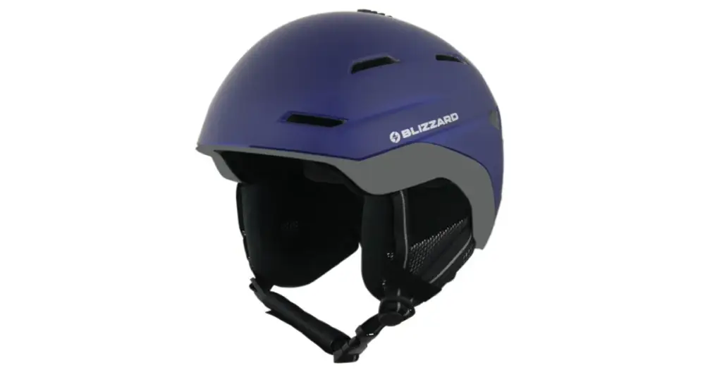 Helma BLIZZARD Bormio ski helmet, blue matt/anthracite metallic matt Top Prodej