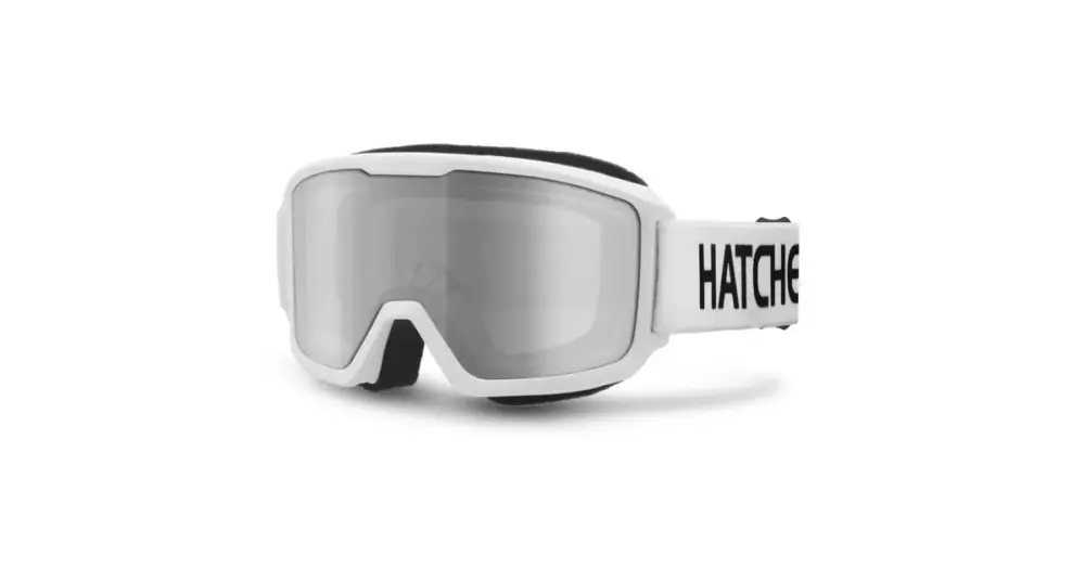 Lyžařské brýle Hatchey Crew White / Mirror Coating Akce