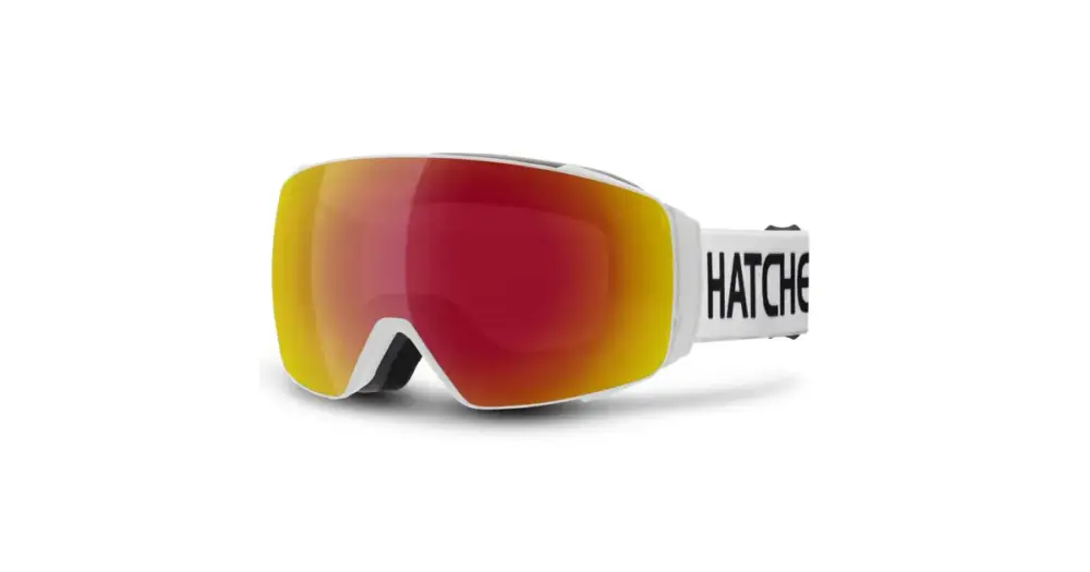 Výprodej Lyžařské brýle Hatchey Snipe White / Full Revo Black Red