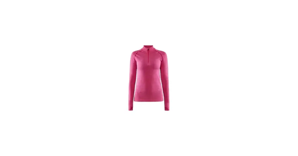 Dámské triko CRAFT CORE Dry Active Comfort Zip Růžová Autentický