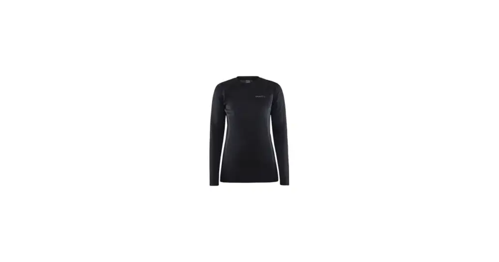 Jen Po Omezenou Doba Dámské triko CRAFT CORE Warm Baselayer LS Černá