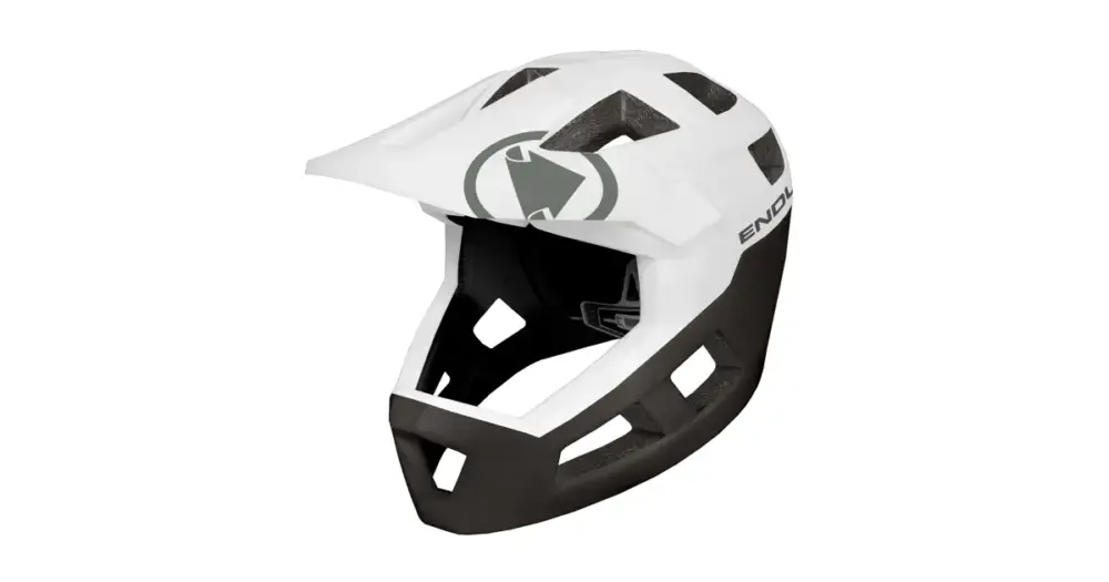 Endura přilba SingleTrack Full Face MIPS® Bílá Zlevněný