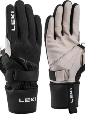 Rukavice LEKI PRC Premium Shark Black/Sand Sezónní Sleva