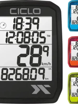 Tachometr CicloSport Protos 205 bezdrátový - Red červený Kup Teď