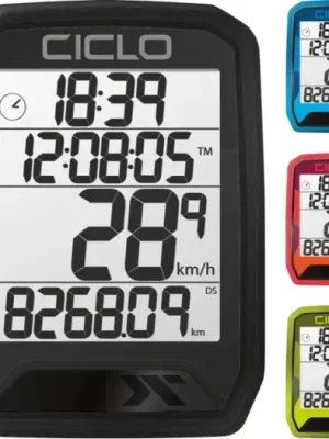 Sezónní Sleva Tachometr CicloSport Protos 113 drátový - Green zelený