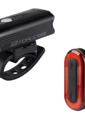 Výprodej Světla sada FORCE DIVER ARC USB přední+zadní