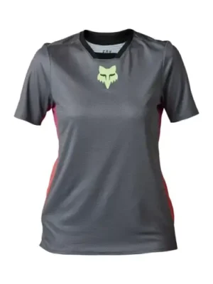 Aktuální Dámský dres Fox W Defend Race Ss Jersey Pewter