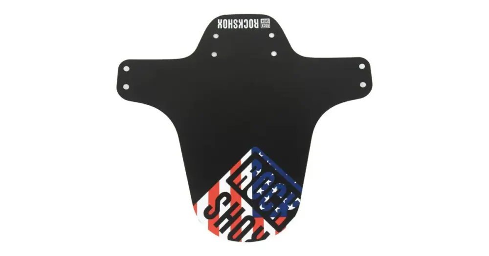 Blatník RockShox MTB černý s USA Flag potiskem Rychlé Dodání