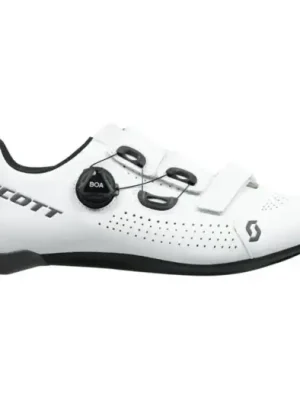 Zlevněný Cyklistická obuv SCOTT Road Team BOA® White/Black