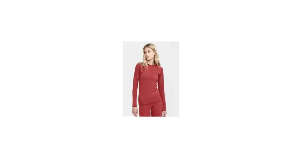 Dámské triko CRAFT ADV Warm Intensity LS Červená Jen Po Omezenou Doba