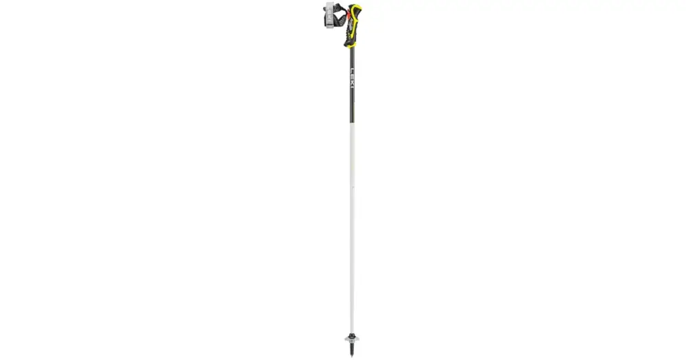 Hole Leki Airfoil 3D white-dark anthracite-neonyellow Speciální Cena
