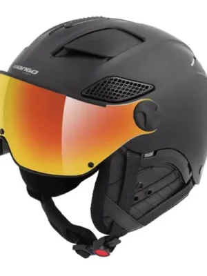 Mango přilba MONTANA PRO+, černá mat Sezónní Sleva