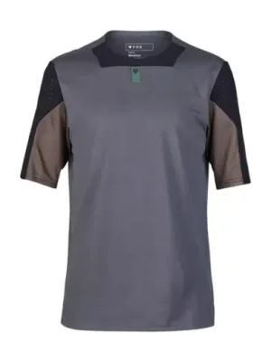 Poslední Šance Pánský dres Fox Defend Ss Jersey Graphite Grey