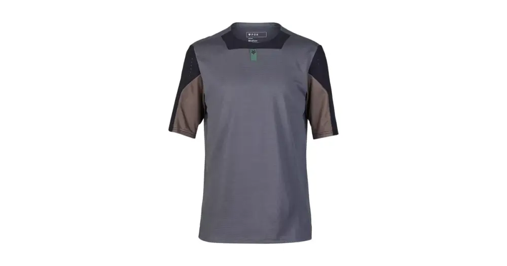 Poslední Šance Pánský dres Fox Defend Ss Jersey Graphite Grey
