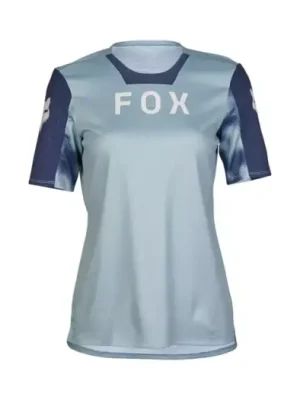 Autentický Dámský dres Fox Defend Ss Jersey Taunt Gunmetal Grey
