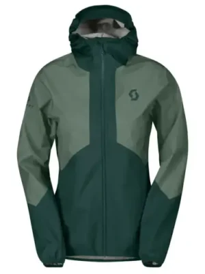 Autentický Bunda SCOTT Explorair Light Dryo 3L Haze Green/Lush Green
