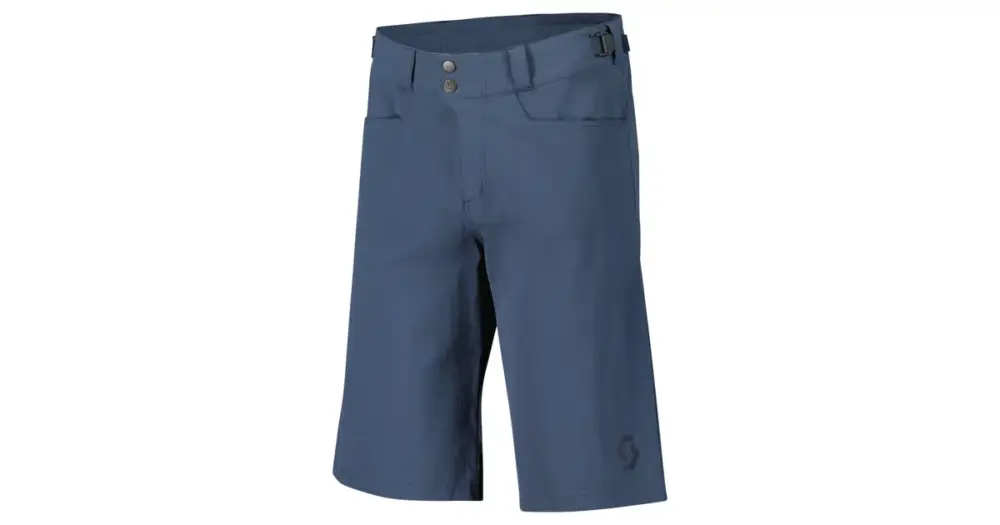 Originální Cyklistické šortky SCOTT Trail Flow s cykl. vložkou Metal Blue