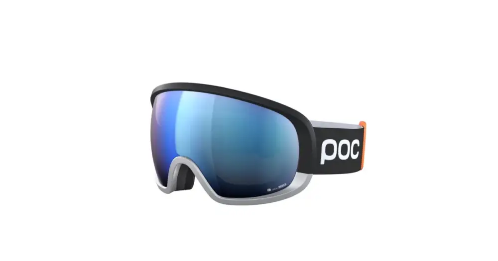 POC Fovea Race Uranium Black/Argentite Silver/Partly Sunny Blue Značkový