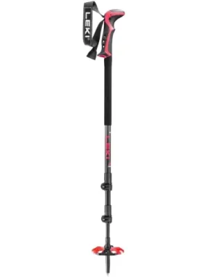 Leki Haute Route 3, dark anthracite-dark red-black - délka: 110-150cm Cenová Bomba