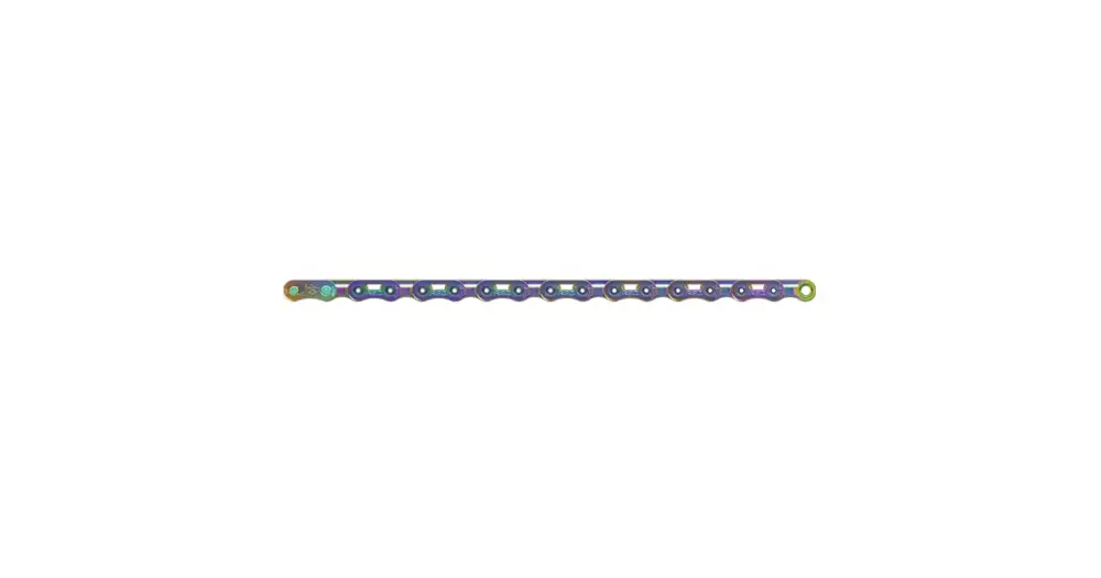 Cenový Hit Řetěz SRAM Red E1 Flattop 126čl. Se spojkou PowerLock, 12 rychlostní, Rainbow