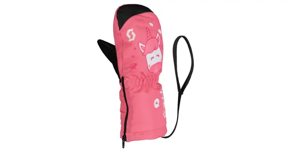 Dětské palcové rukavice SCOTT Ultimate Tot Pink Levný