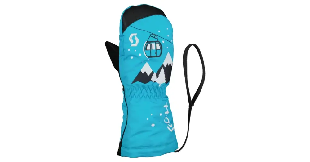 Dětské palcové rukavice SCOTT Ultimate Tot Blue Sleva