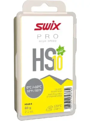 Horká Nabídka Vosk SWIX HS10-6 high speed 60g 0/+10°C