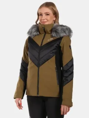 Speciální Cena Dámská lyžařská bunda Kilpi LIN-W Khaki
