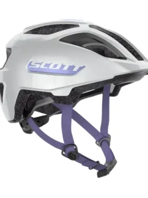 Značkový Dětská cyklistická helma SCOTT Spunto Plus Junior (CE) White/Dream Blue - vel. 50-56cm