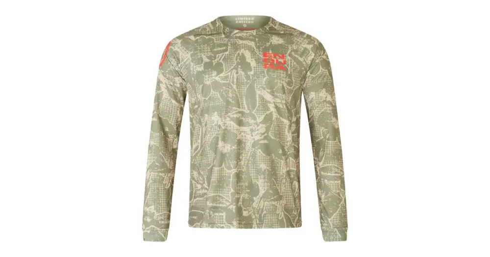 Endura dres s dlouhým rukávem Grid Floral LTD Printed L/S Tee Tweed Green Přímo Od Výrobce