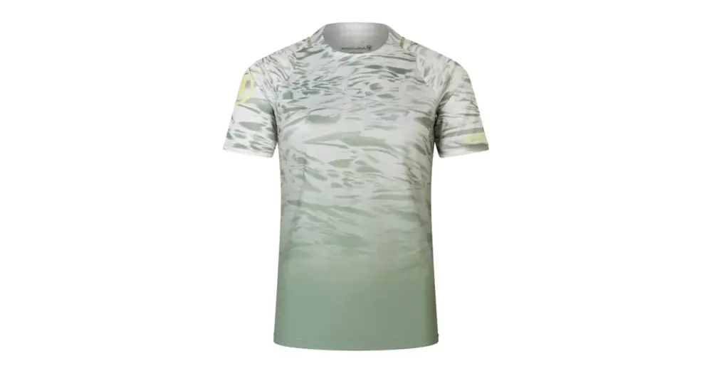 Vysoce Kvalitní Endura dámský dres s krátkým rukávem Marble LTD Printed S/S Tee Machair Green