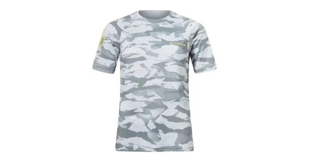 Endura dámský dres s krátkým rukávem Mountain Camo LTD Printed S/S Tee Haar Grey Akce