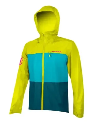 Zlevněný Endura bunda SingleTrack II Lime Green