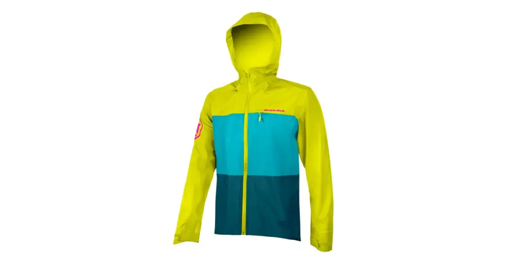 Zlevněný Endura bunda SingleTrack II Lime Green
