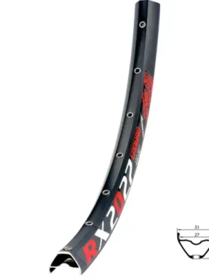 Nová Kolekce Ráfek REMERX RX 2027 DISC 584x27, 28děr, černý - 27,5"