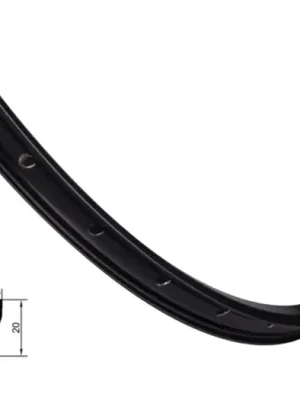 Must-Have Ráfek REMERX E-ROCKY DISC 584x25, 28děr, černý - 27,5"