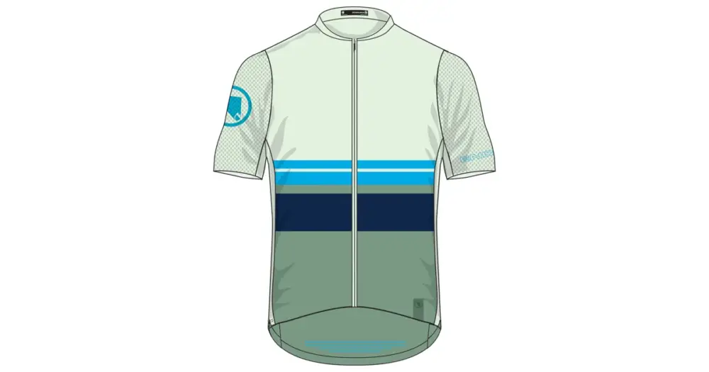 Cenově Výhodný Endura dres Pro SL Race Baltic