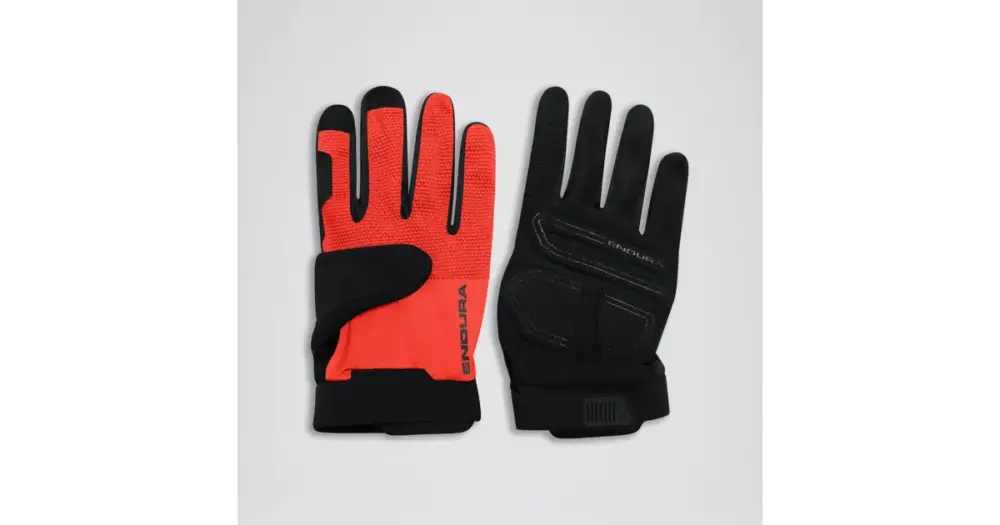 Nejlepší Cena Endura rukavice Loop Full Finger Flame Red