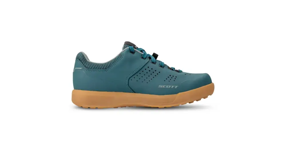 Dámská cyklistická obuv SCOTT MTB Shr-alp Lace Petrol Blue/Mint Green Pouze Dnes