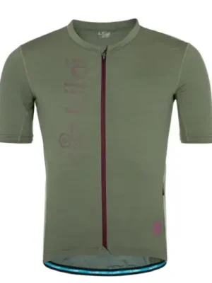 Víkendová Akce Pánský cyklistický dres r merino vlny Kilpi PETRANA-M Khaki