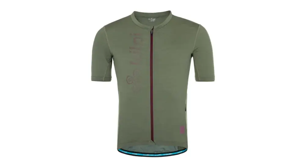 Víkendová Akce Pánský cyklistický dres r merino vlny Kilpi PETRANA-M Khaki