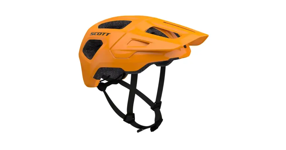 Dětská cyklistická helma SCOTT Argo Plus Junior (CE) Fire Orange - vel. XS/S 49-53cm Výprodej