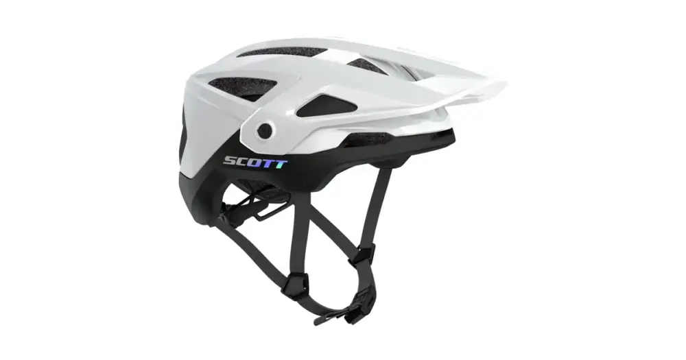Cyklistická helma SCOTT Stego Plus (CE) White Glossy/Black Nízká Cena